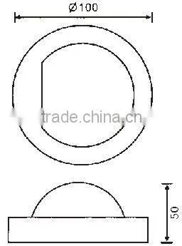 Led wall lamp