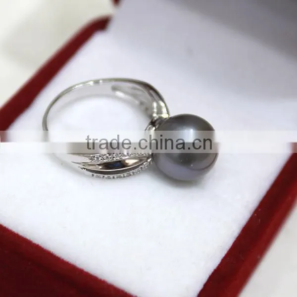 pearl accessory price wholesale natural pearl ring real 925 silver ring