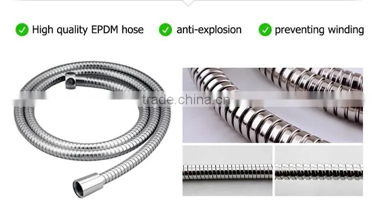 Hot Sale Floor Standing Bathtub Waterfall Faucet with Hand Shower and Hose