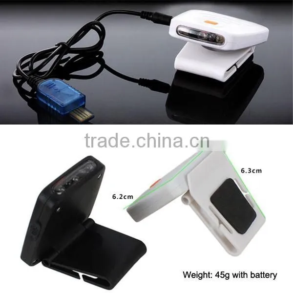 Hot Sale 3 bright led headlamp flashlight With Induction Function