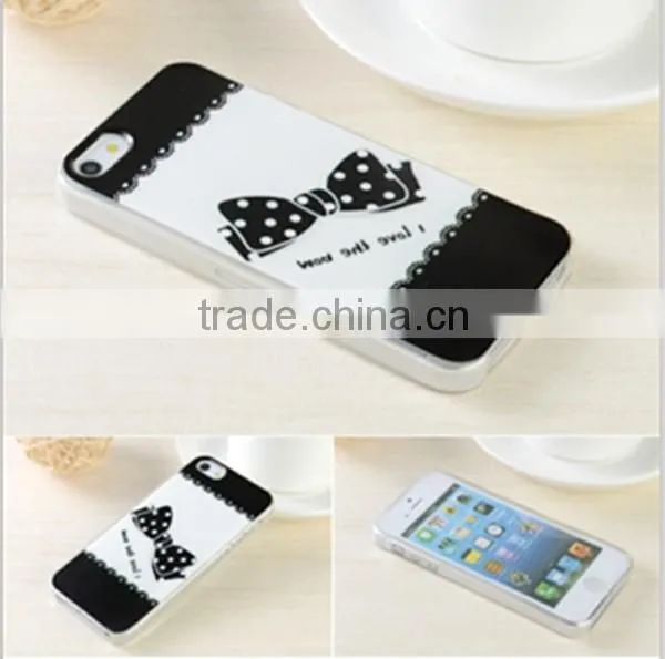 Color drawing print soft TPU case for iphone 5s case