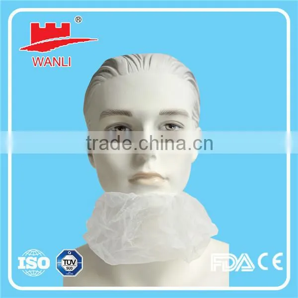 Protective Disposable Nonwoven Beard Cover Surgical Beard Mask Food Industry Beard Cover