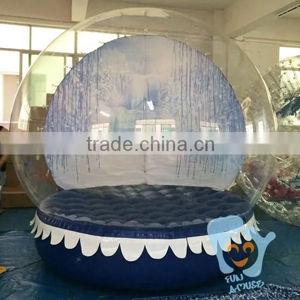 wedding snow globe inflate snow globe christmas