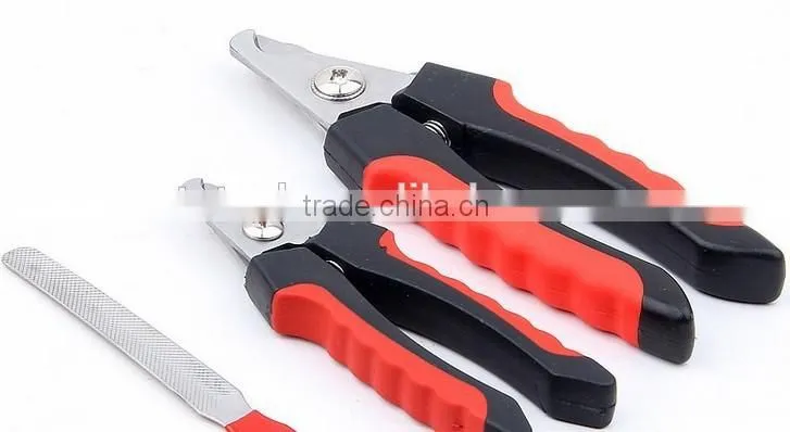 Professional cheap pet dog nail clipper grooming scissors