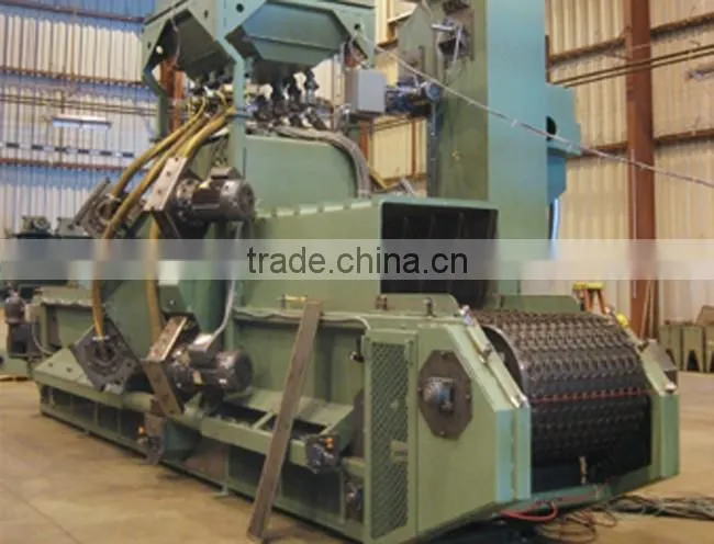 Net belt shot blasting machines