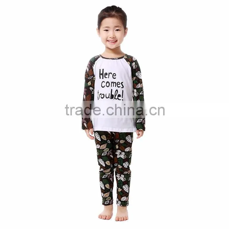 95%Cotton!black top red stripe pants christmas fashoin wholesale organic baby clothes