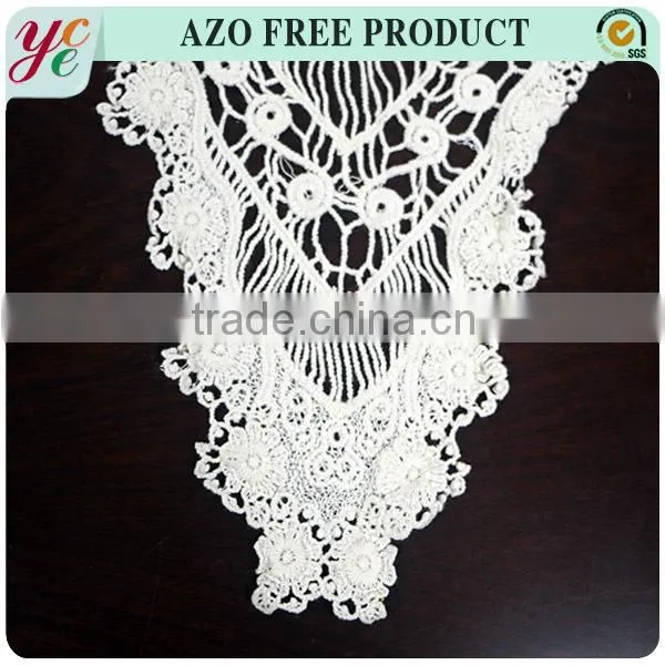Cotton lace collar flower