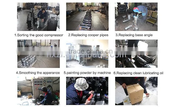 Top quality used air conditioner compressor JT335
