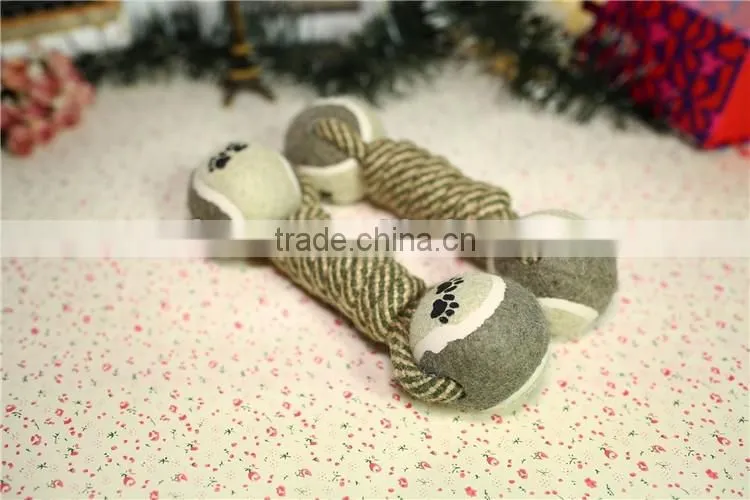 Cotton handmade knitted toy