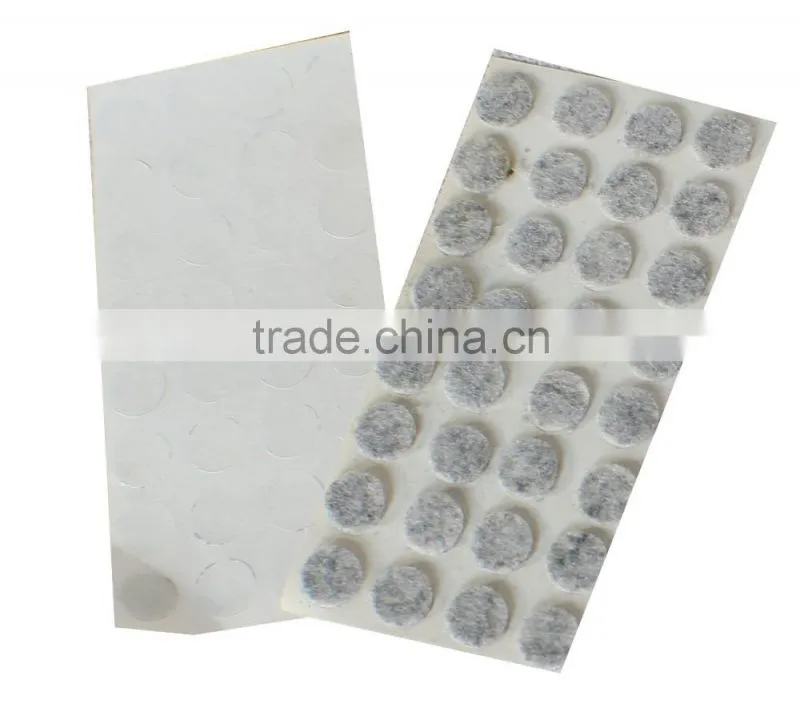 ISO9001 factory reduce noise and vibration polyester felt rug pad