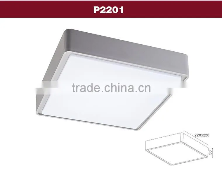IP65 outdoor square low-cost led ceiling light