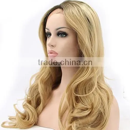 curly full lace wig / human hair wigs/hand-making wigs