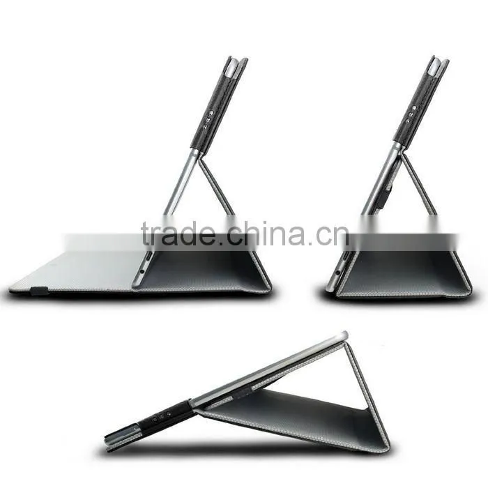 Tablet Folio Stand case for Samsung Galaxy Tab Pro S with Elastic Strap