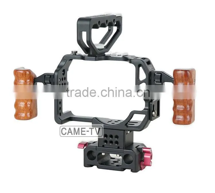CAME-TV Protective Cage for GH4 Camera Rig with Handle HT-GH4 Armor
