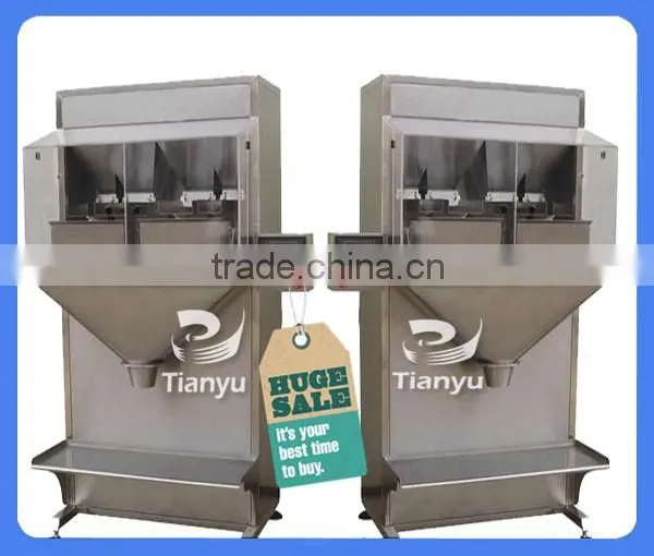 Tianyu Lcs small double hopper multi-function packer with one year warranty
