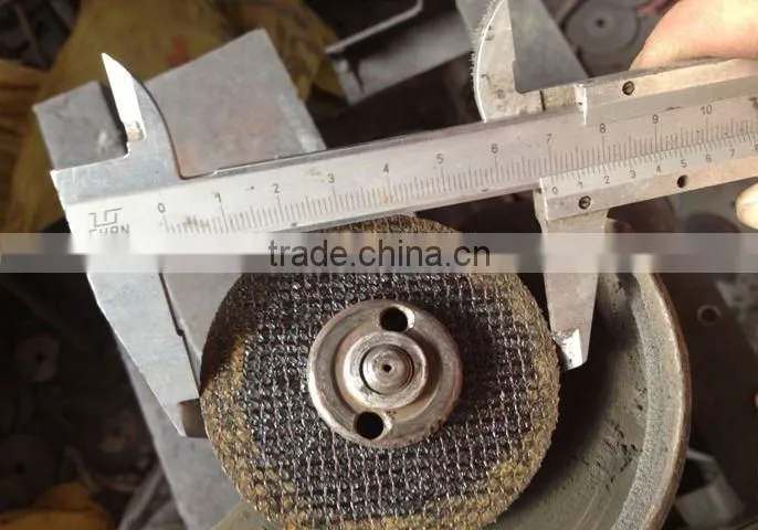 4" inch abrasive disc for steel cutting (T41 type)