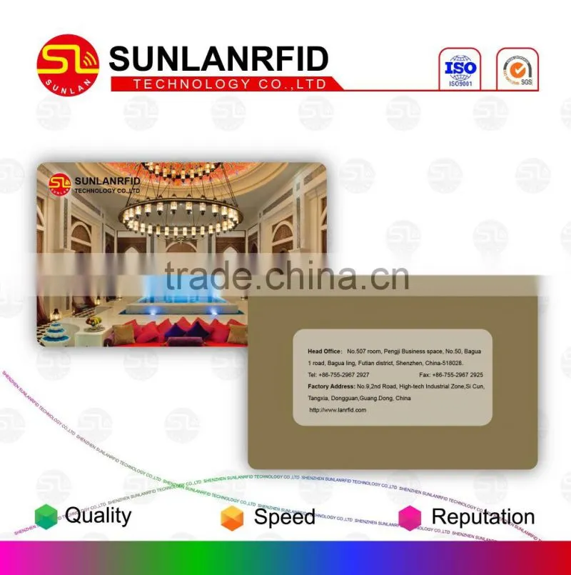 Plastic Parking Managerment UHF RFID Windshield Warehouse RFID Card Encoder