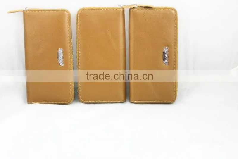 hot sale promotional business men's leather wallet