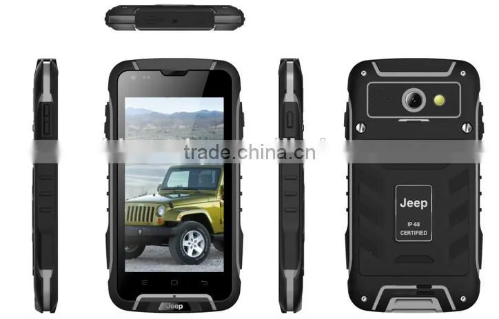 SUPPU F6 IP68 Waterproof rugged phone 4.5 Inch QHD Touch Screen MTK6582 Quad Core Android 4.4 1GB RAM/8GB ROM WIFI GPS