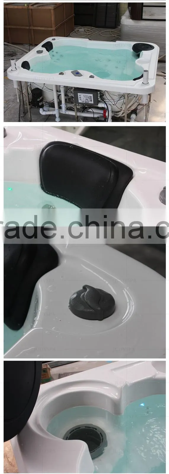 outdoor spa 3 person bathtub swimming poo hot spa p028