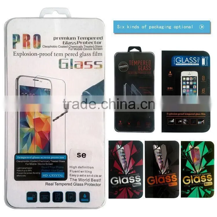 9h hardness tempered glass screen film for iphone se screen protector Paypal