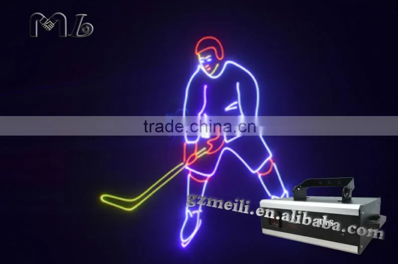 rgb animation laser light 3w cheap laser light projector