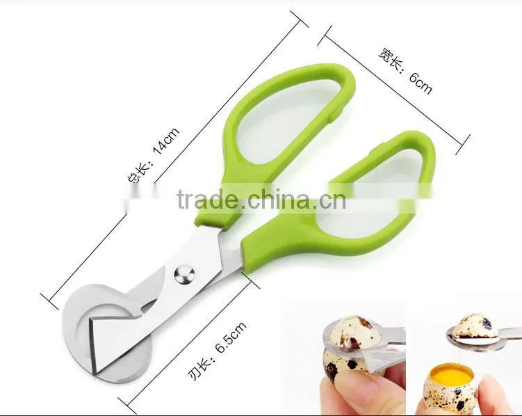 Quail Farming Stainless Steel Egg Slicer Egg Quail Scissors