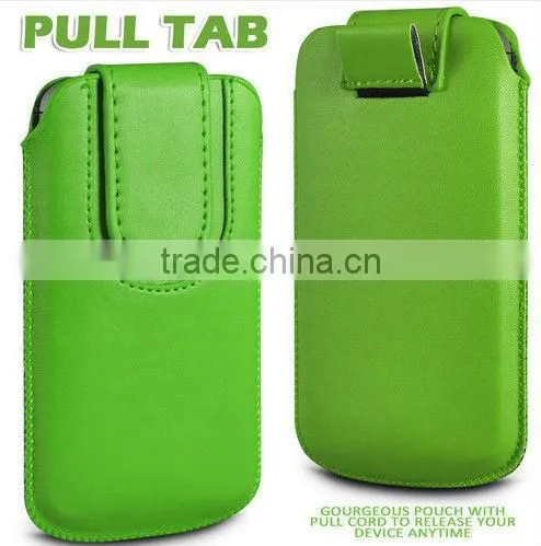 Premium Mobile Phone Pouch with strap for blackberry Case