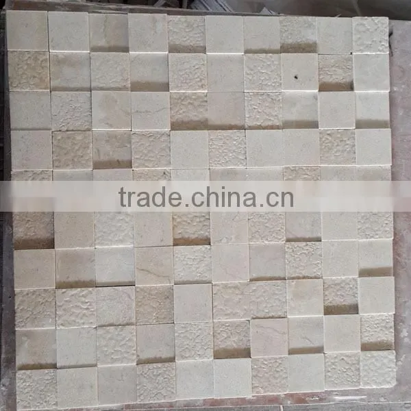 high quality home decor stone mosaic tile strip