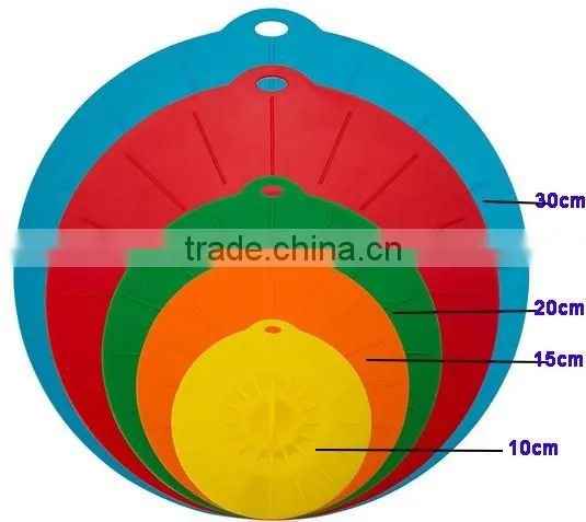 China Alibaba Express DHL Non Spill Feature Silicone Suction Lids