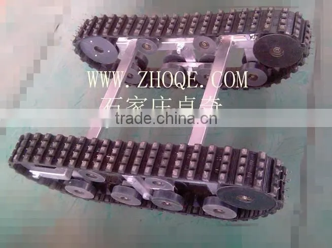 Manufacturer agriculture rubber track chassis/undercarriage