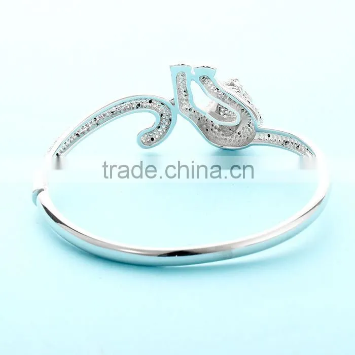 925 Sterling Silver animal bracelet