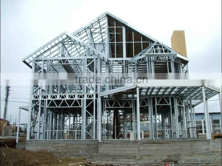 cheap prefab houses with galvanized steel base prefab smart house 3 bedroom villa