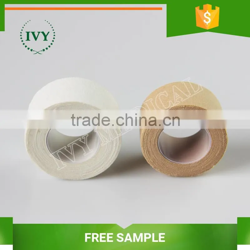 Breathable medical zinc oxide tape