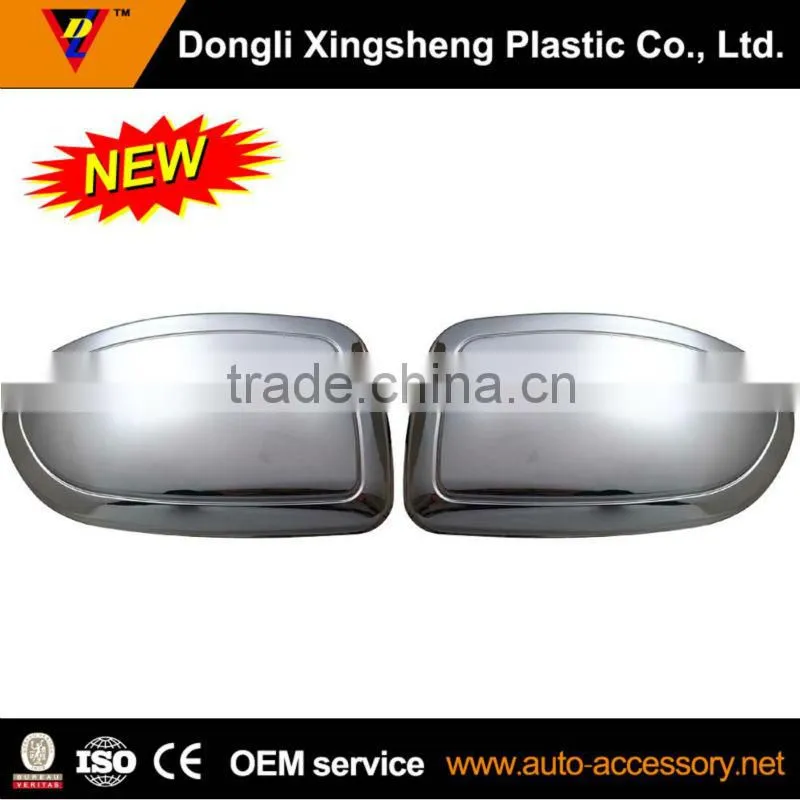 Suburban carbon fiber looking auto side view mirror cover plastic parts