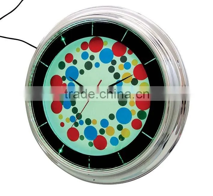 Large Led light wall clock