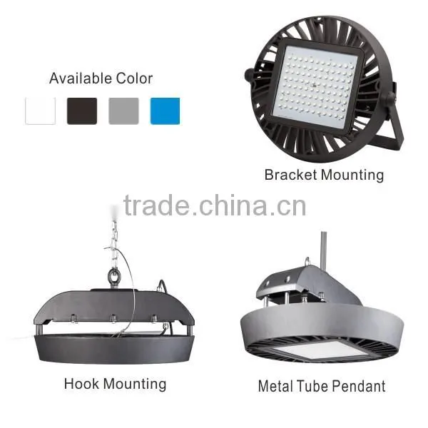 CE GS CB certificate 80w-250w led highbay lamp IM79 110lm/w 150w ufo led high bay light