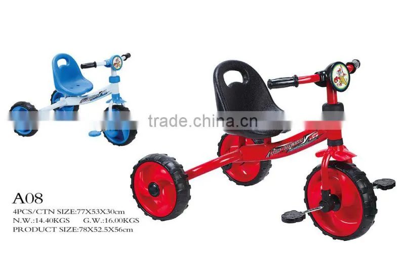 2014 hot sale 3 wheel childrens tricycle A08