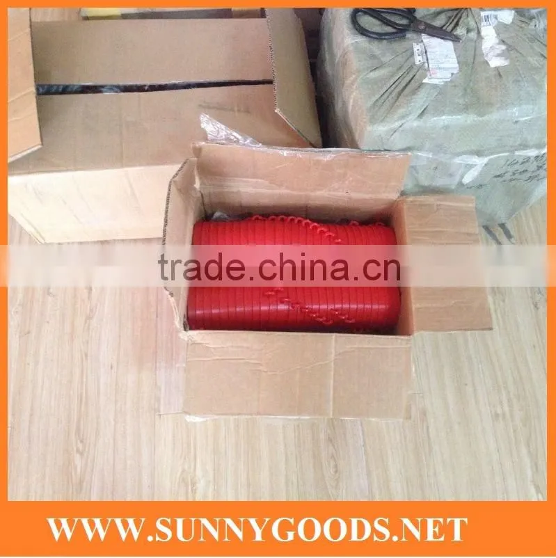 road cone plastic collar barricade chain