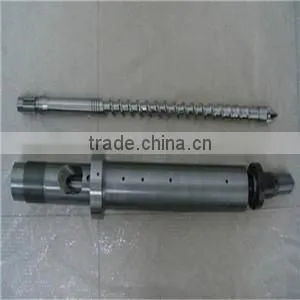 Single screw and barrel for haitian injection moulding machine/engel injection moulding machine
