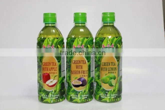 Green Tea Drinks Soft Drink with various flavor