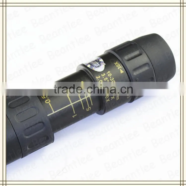 10-30x25 Powerful Mini Scalable Zoom Monocular,Retractable Telescopic zoom monocular for sale