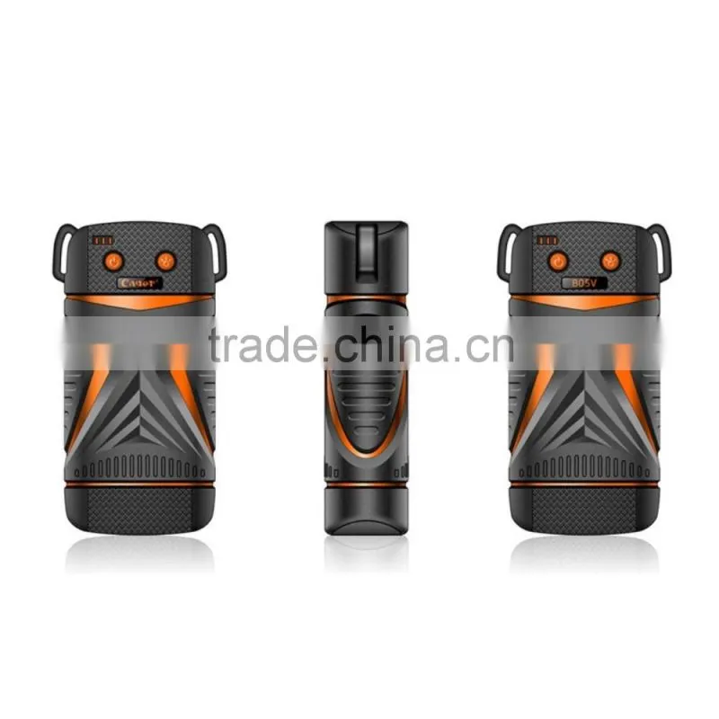 Cager WP11 5600mAh Waterproof Dustproof Drop-resistant Power Bank Built-in Laser Pointer & SOS Signal Light