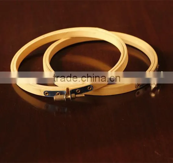 2016 fashion accessory for DIY kit bamboo embroidery hoop