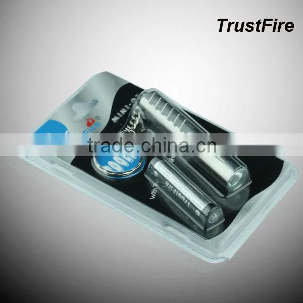 trustfire MINI-03 Led Stainless Steel Flashlight mini keychain flashlight 200LM with 1*10440 battery