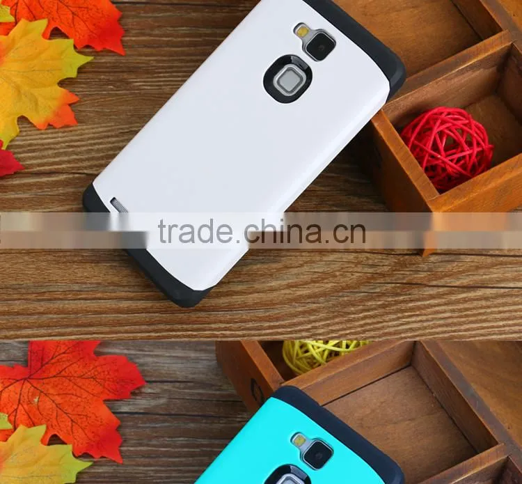 LZB New arrival slim colorful armor case for huawei ascend mate 7,for huawei mate 7 case