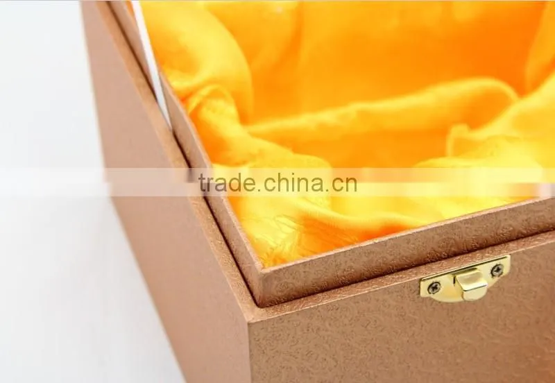 Luxury wooden gift packaing box / wooden wine packaging box