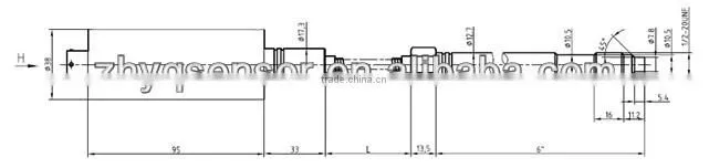 auto zero flexible melt pressure transducer with 4-20mA output