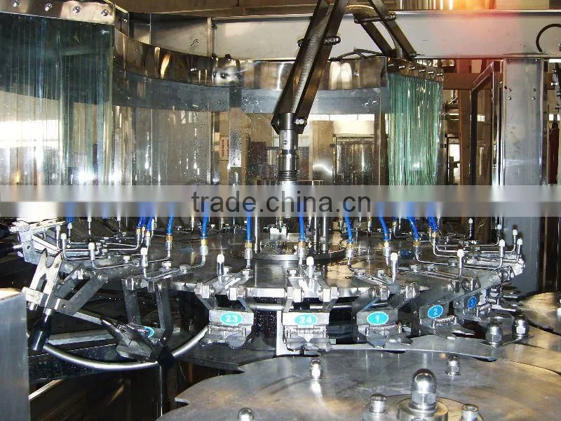 bottle washing filling capping machine