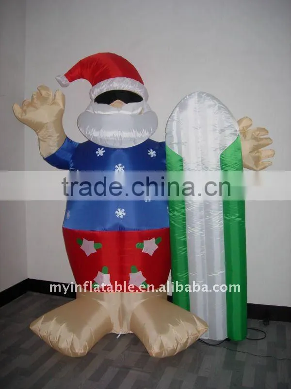 Inflatable Christmas pop-up